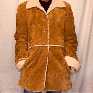 🌸ST JOHNS BAY SUEDE COAT🧥